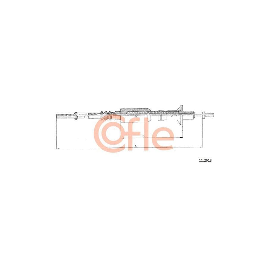 Cofle 11.2613 Clutch Cable