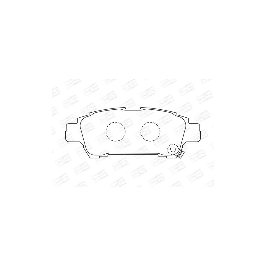 Champion 572512Ch Brake Pad Set