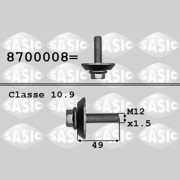 SASIC SAS8700008 Pulley Bolt