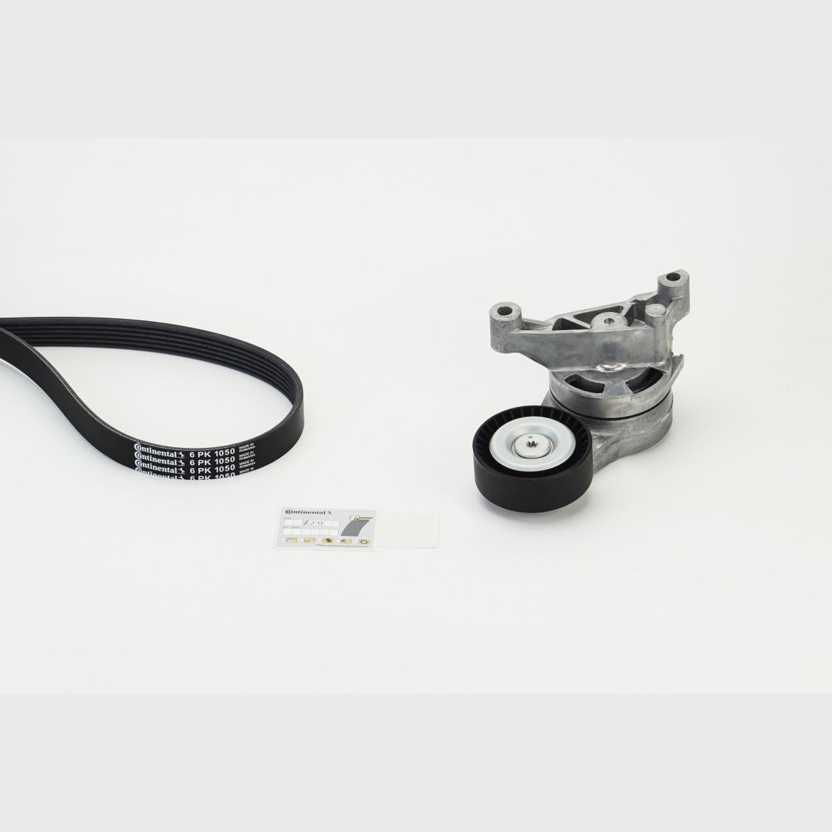 CONTITECH 6PK1050K2 V-Ribbed Belt Set