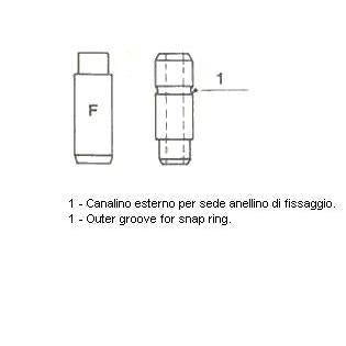 METELLI 01-S2727 Valve Guide