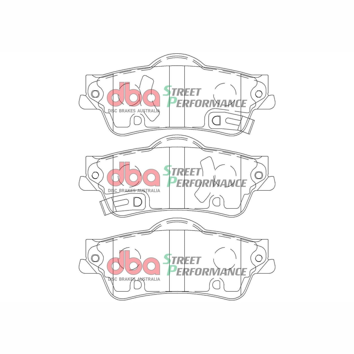 DBA DB2267SP High Performance Brake Pad Set