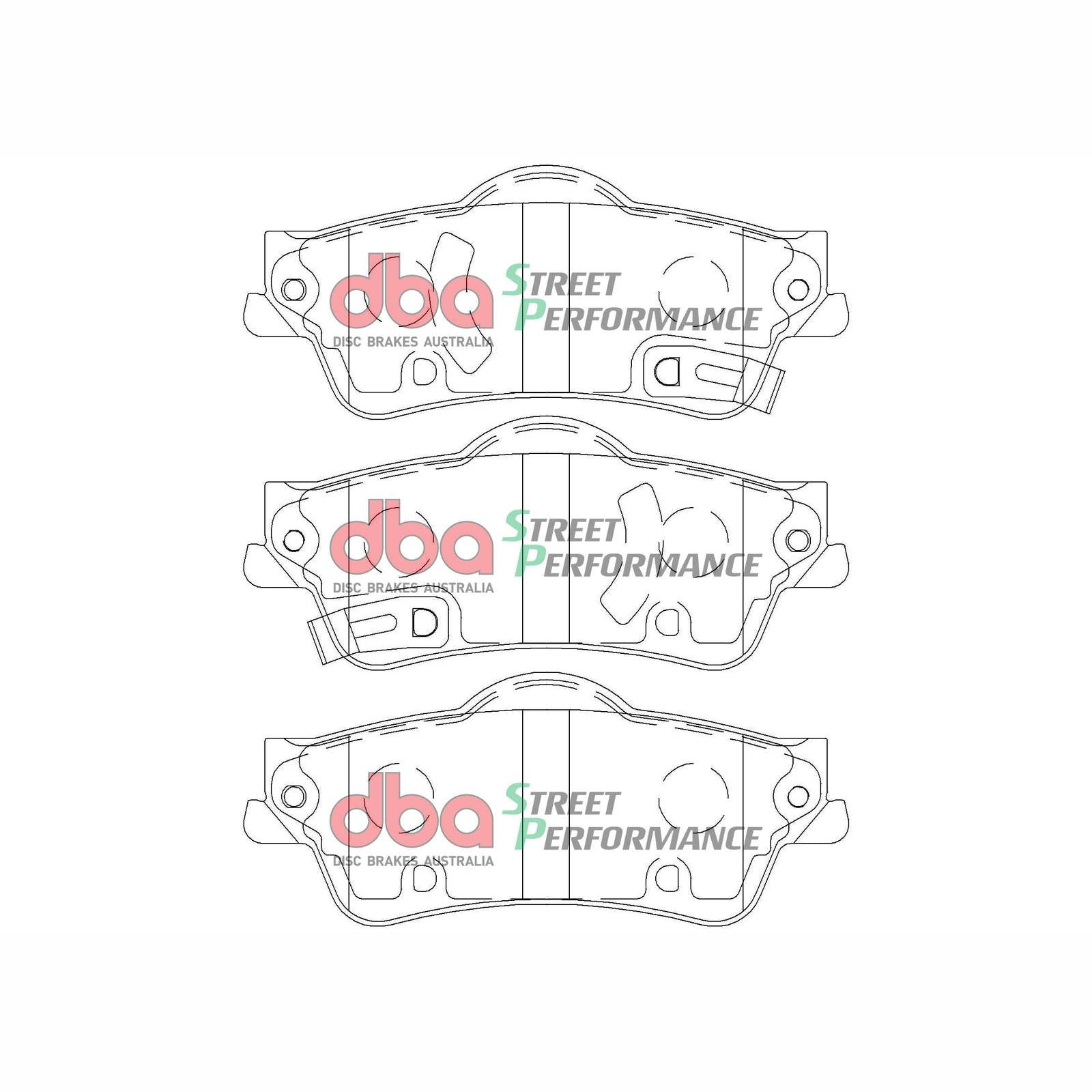 DBA DB2267SP High Performance Brake Pad Set