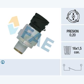 FAE FAE18116 Oil Pressure Sensor