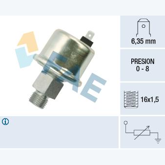 FAE FAE14501 Oil Pressure Sensor