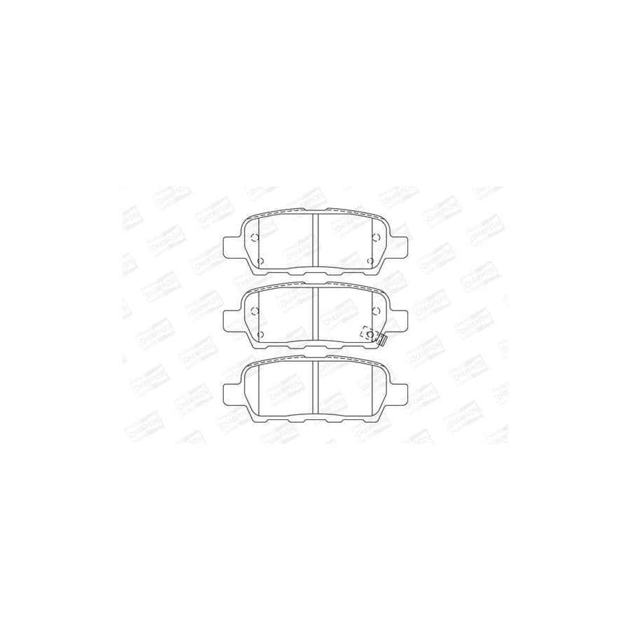 Champion 573754Ch Brake Pad Set