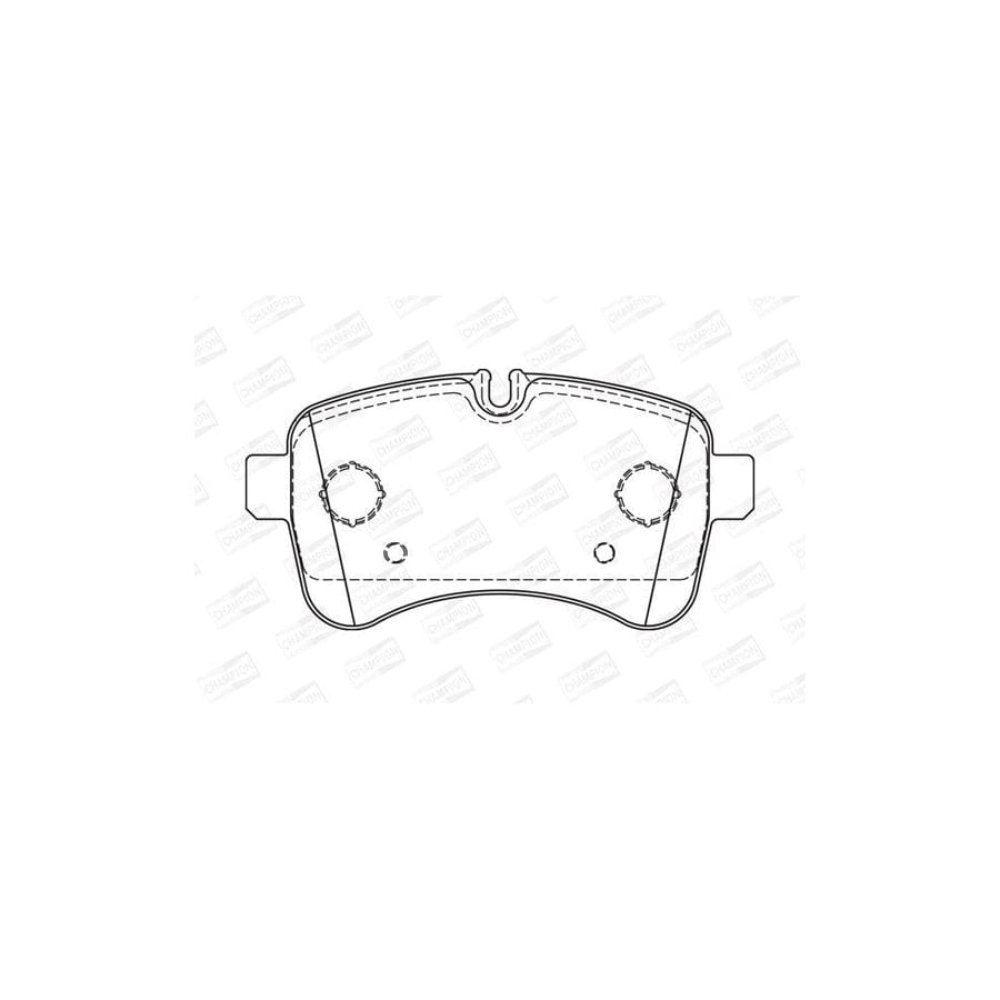 Champion 573740Ch Brake Pad Set for Iveco Daily