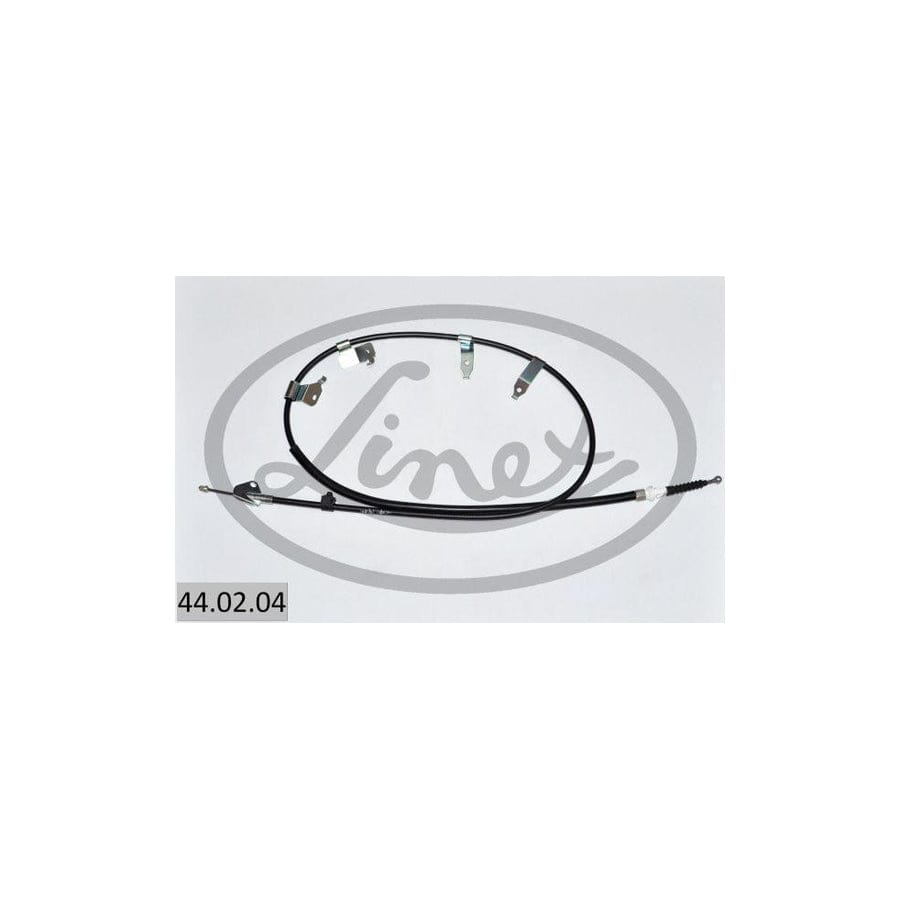 Linex 44.02.04 Cable, Service Brake for Toyota Auris Hatchback (E15)