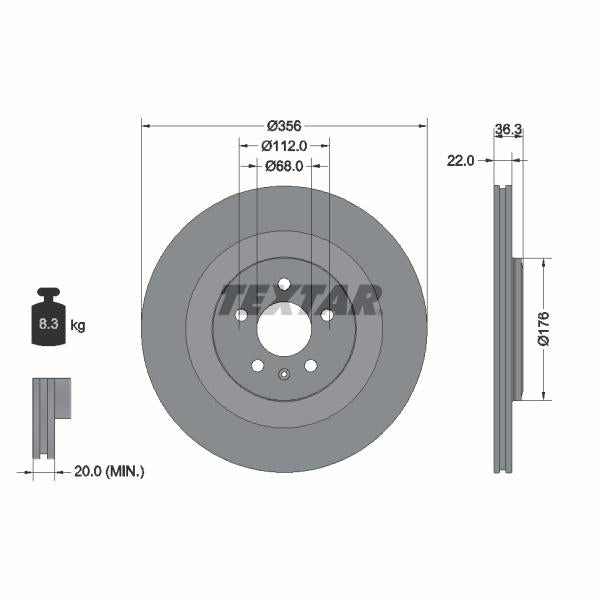 AUTOFREN SEINSA D7-274C Brake Caliper Guide Sleeve Kit