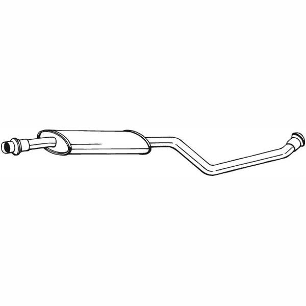 BOSAL BOS282-431 Front Muffler