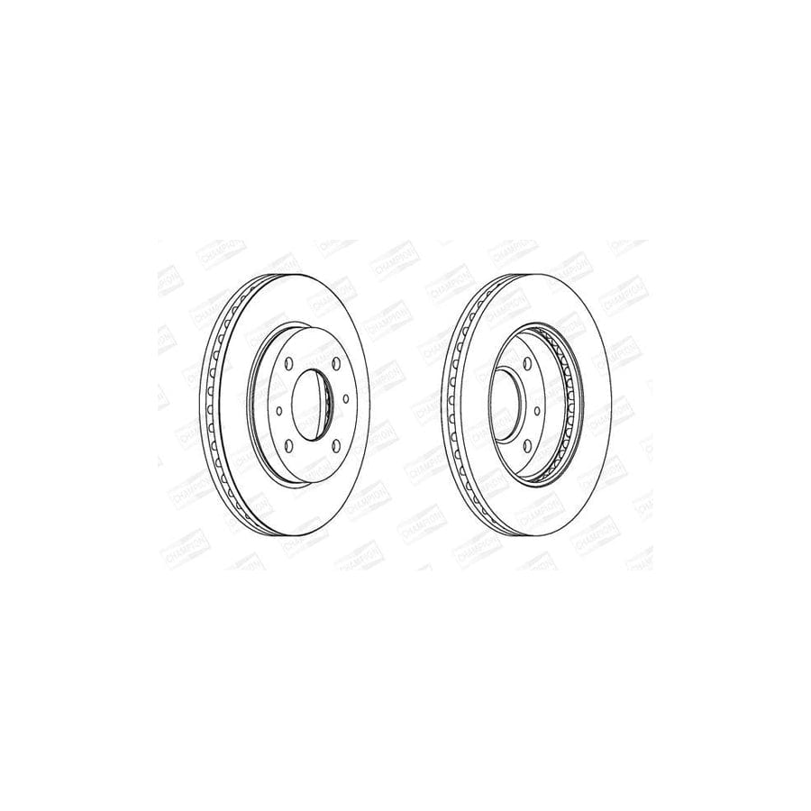 Champion 562806Ch Brake Disc