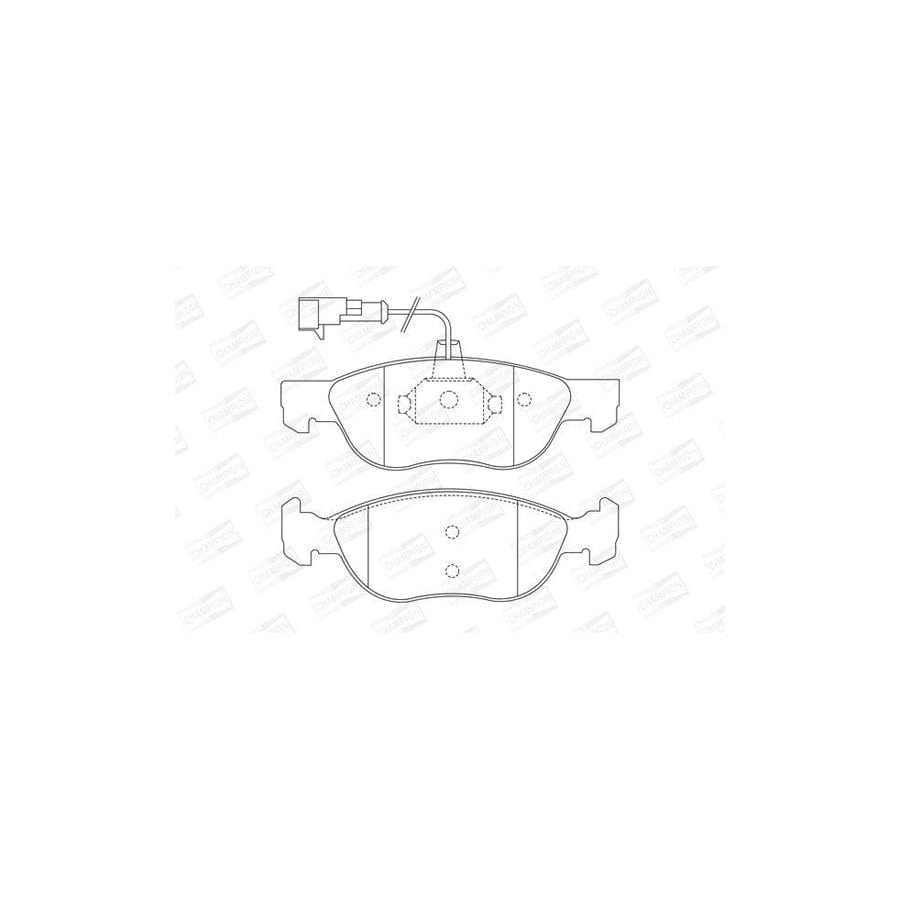 Champion 571883Ch Brake Pad Set
