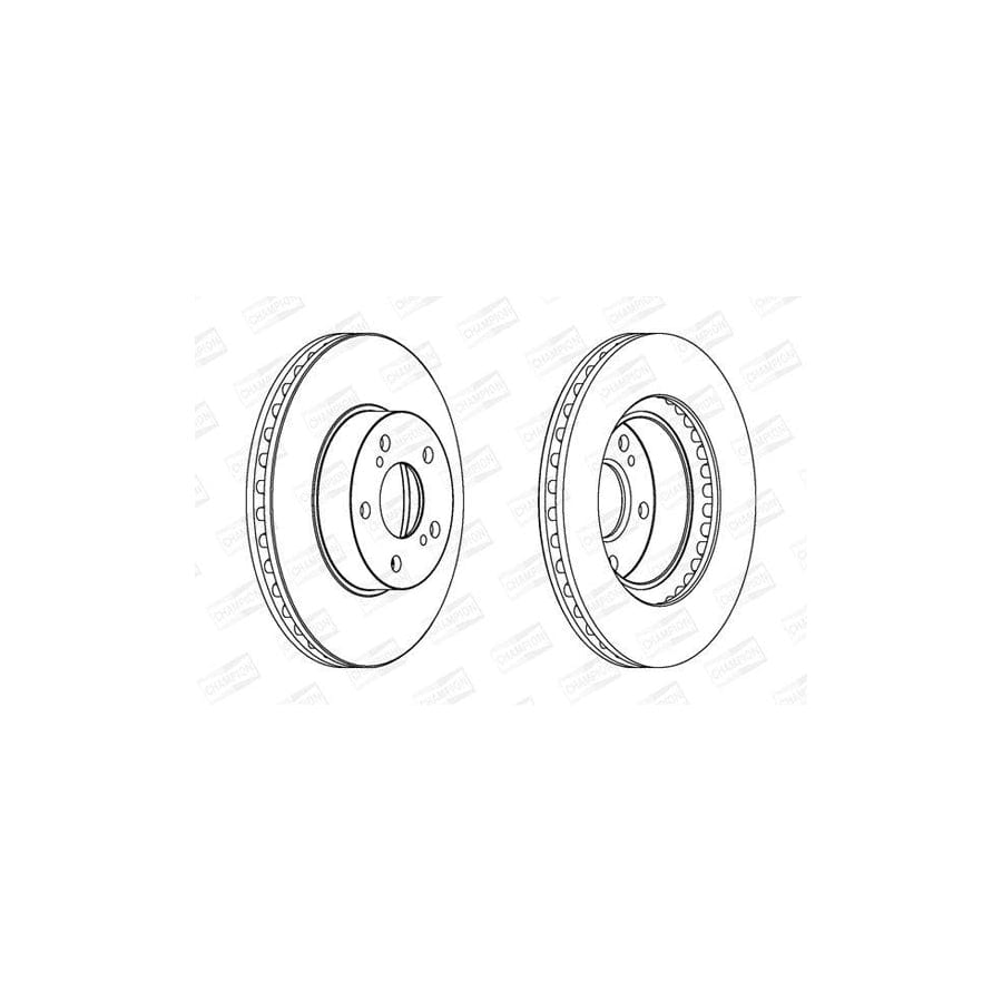 Champion 561666Ch Brake Disc