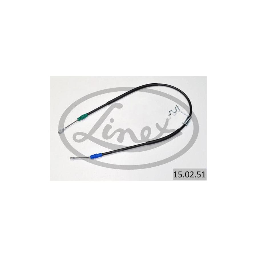 Linex 15.02.51 Cable, Service Brake for Ford Transit