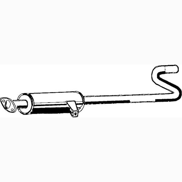 ASMET ASM25.007 Front Muffler