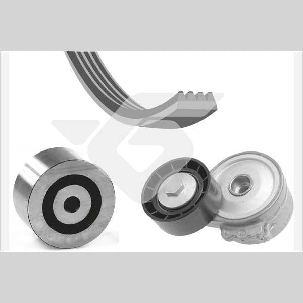 HUTCHINSON HUKHV161 V-Ribbed Belt Set