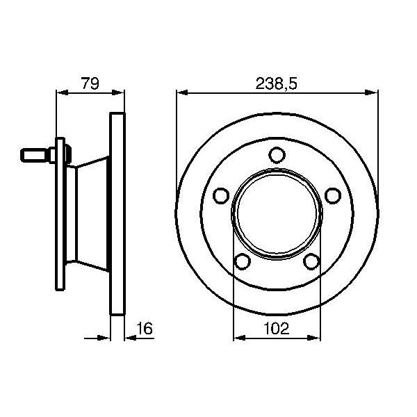 WABCO 9617231160 Parking Brake Valve