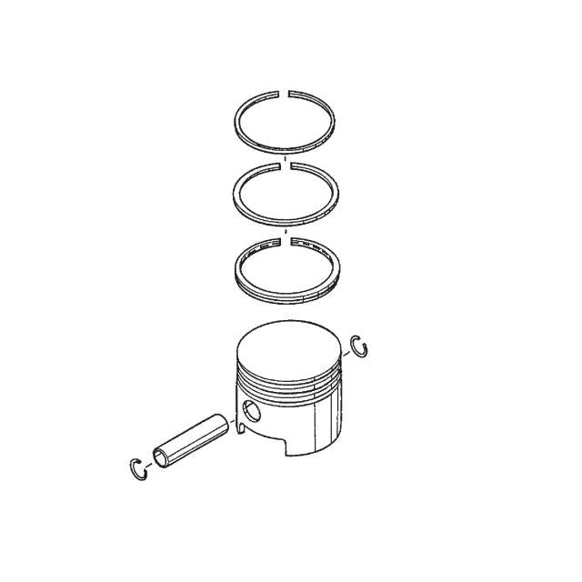 KNORR I81169004 Air Compressor Piston
