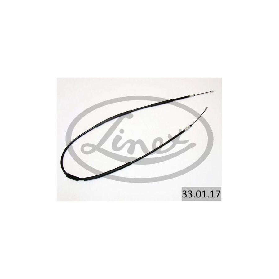 Linex 33.01.17 Cable, Service Brake for Peugeot 306