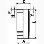 KOLBENSCHMIDT 89328110 Cylinder Liner