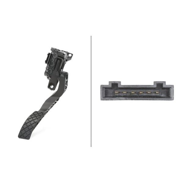 HELLA 376-701 Accelerator Pedal Position Sensor
