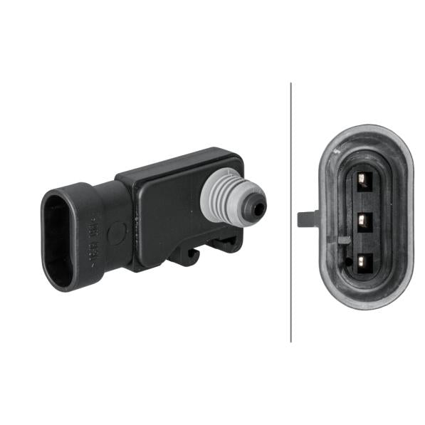HELLA 400-011 Boost Pressure Sensor