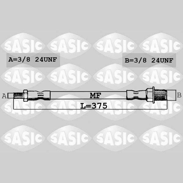 SASIC SASSBH0162 Brake Hose