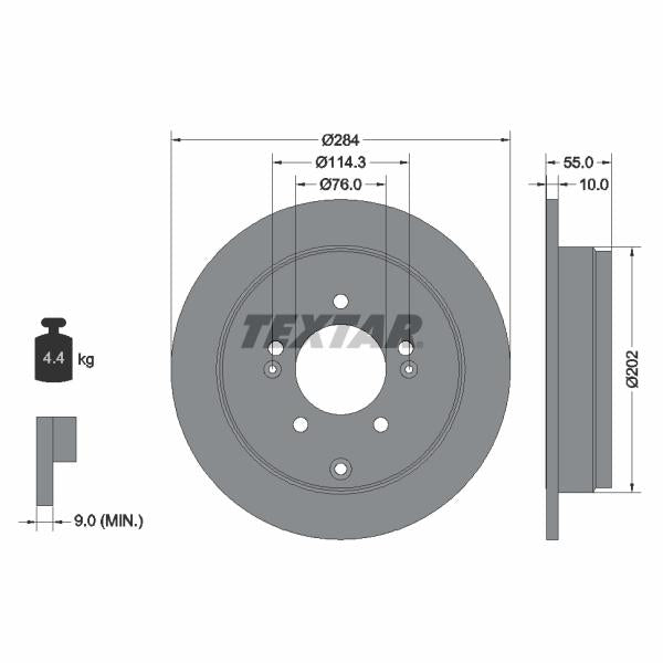 OE RVI RVI5001848055 Brake Caliper Guide Bellow
