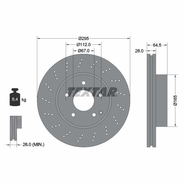 AUTOFREN SEINSA D7-070C Brake Caliper Guide Sleeve Kit
