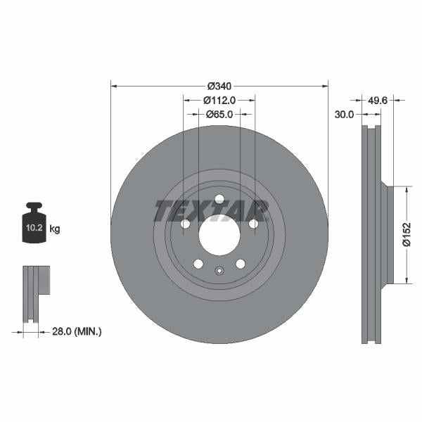 OE FIAT 51856895 Brake Disc Splash Guard