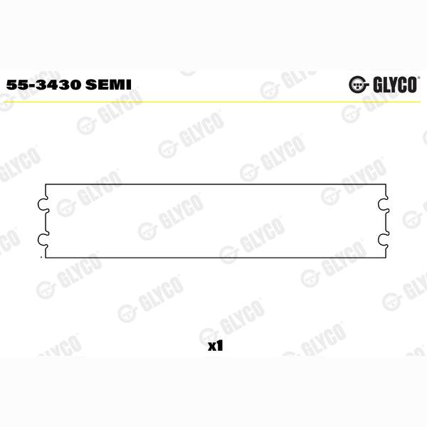 GLYCO 55-3430SEMI Connecting Rod Small End Bushes