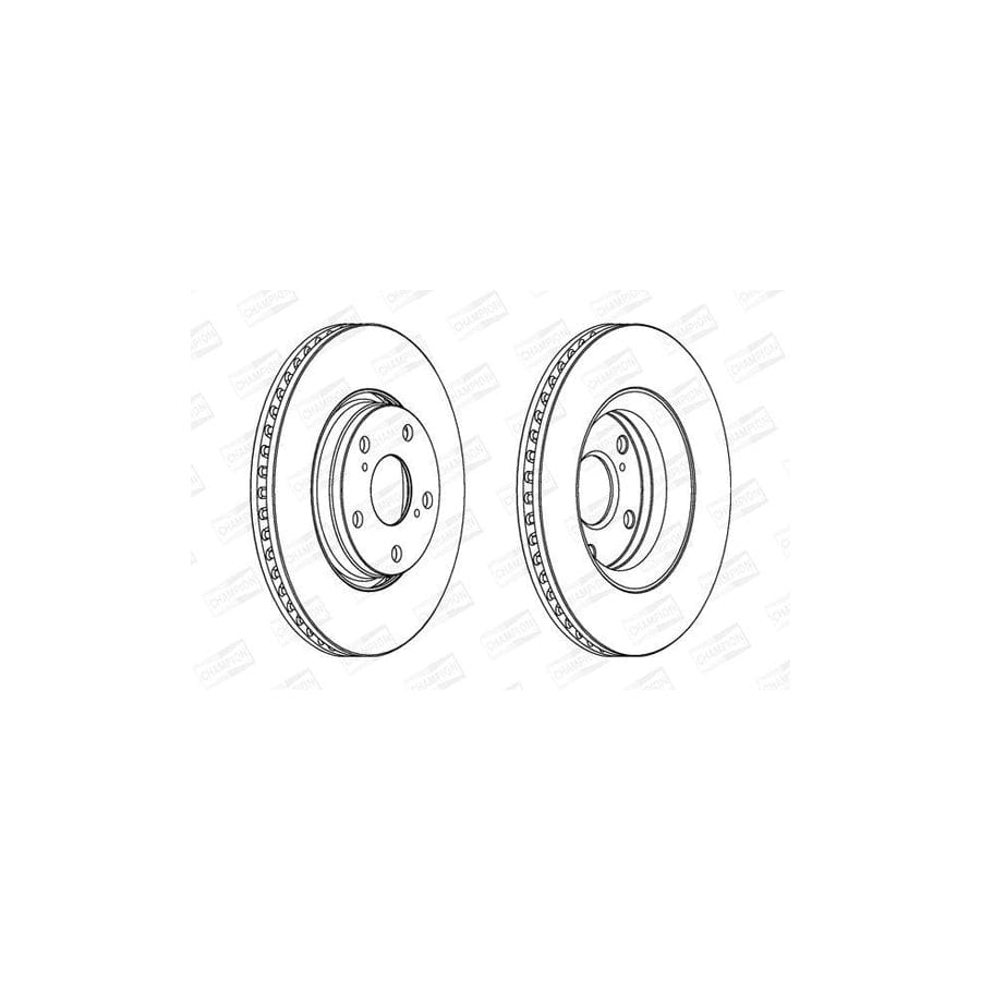 Champion 562649Ch Brake Disc