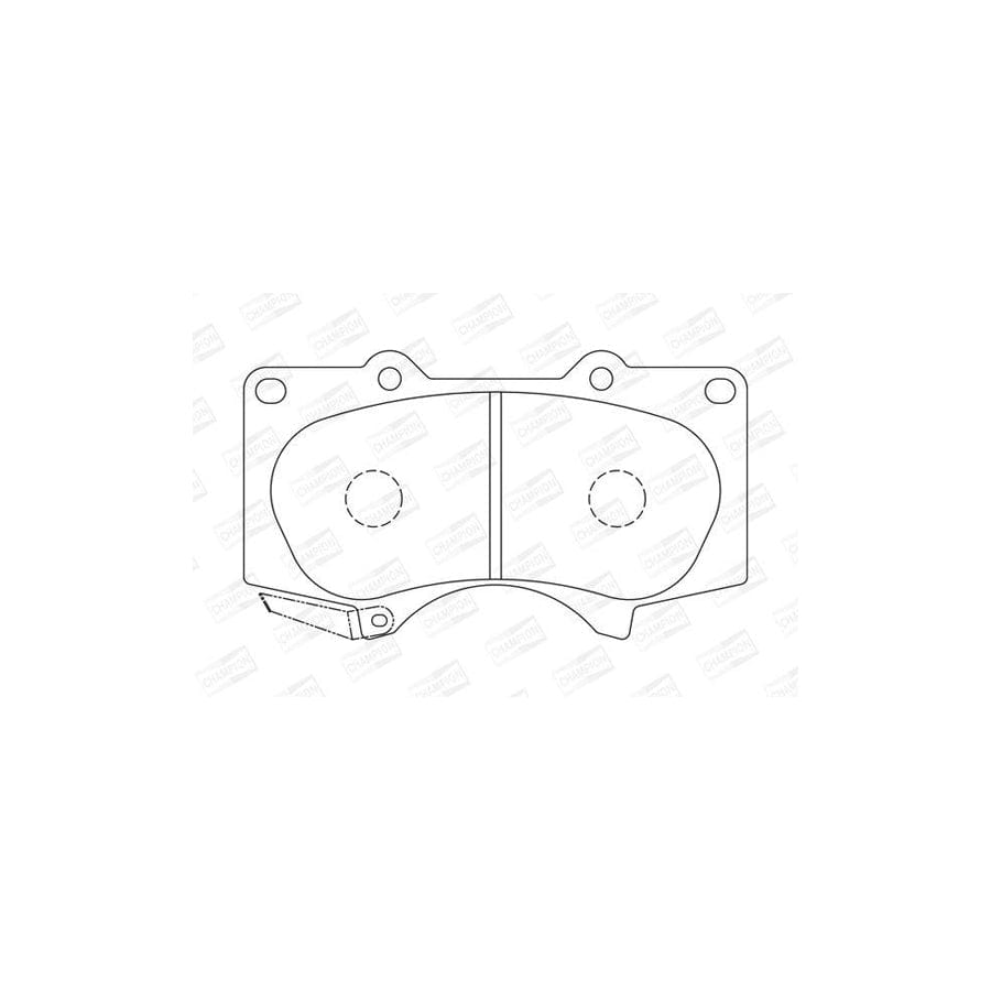 Champion 572515Ch Brake Pad Set
