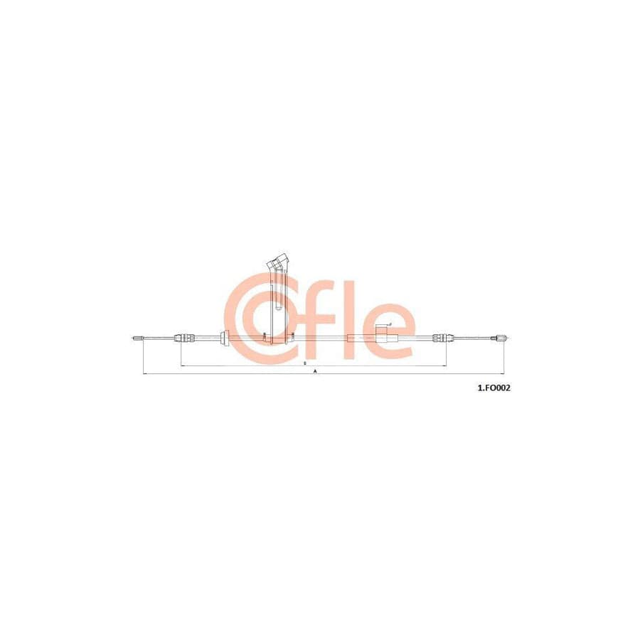 Cofle Bh.Ja002 Brake Hose for Jaguar X-Type