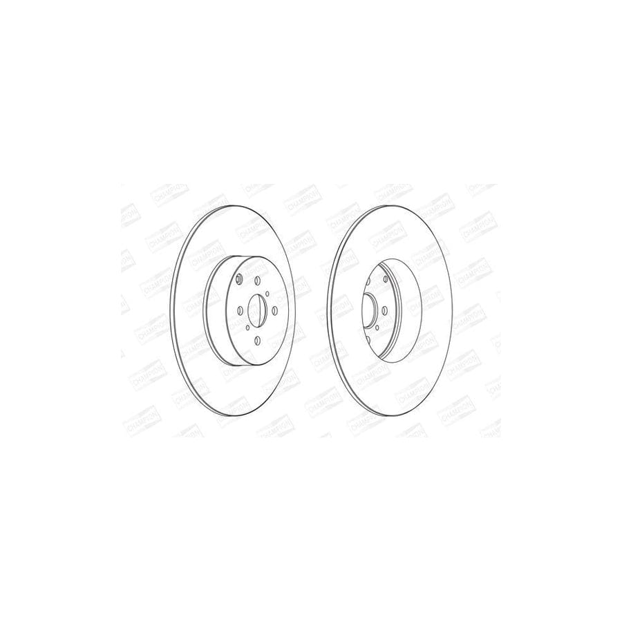 Champion 562261Ch Brake Disc