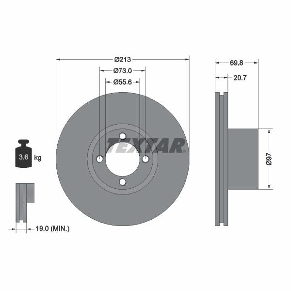 HERTH+BUSS JAKOPARTS J3270900 Brake Caliper Guide Sleeve Kit