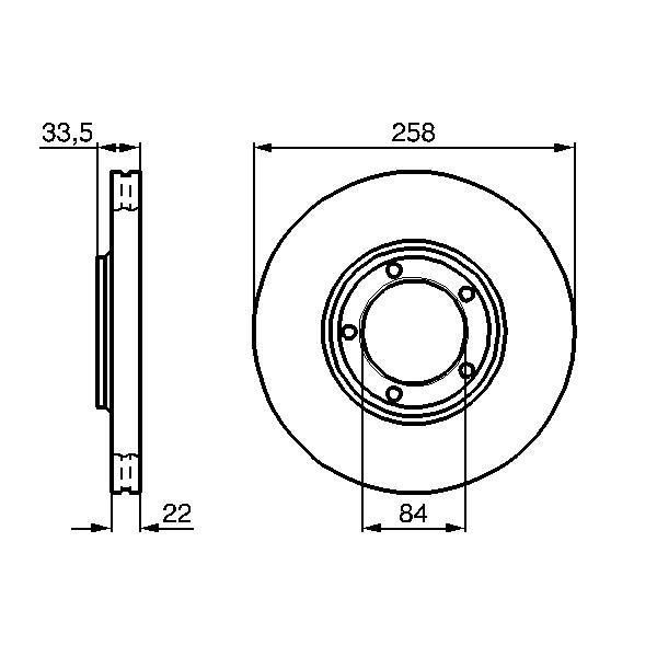 WABCO 9617210020 Parking Brake Valve