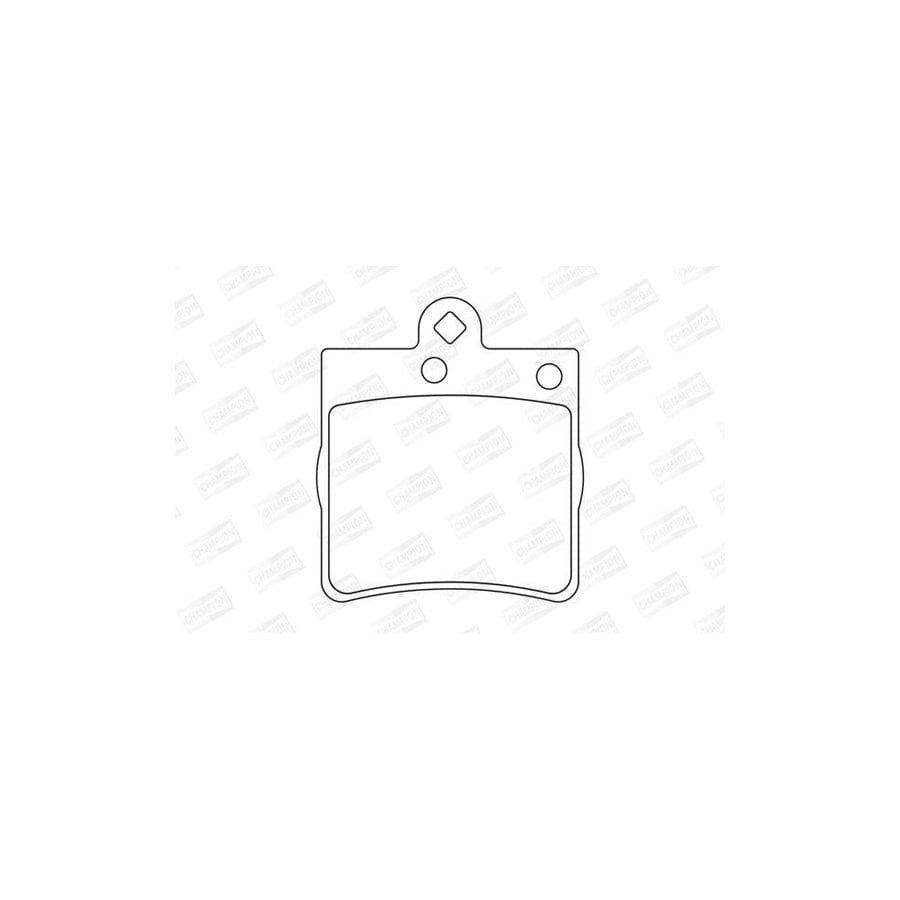 Champion 571925Ch Brake Pad Set