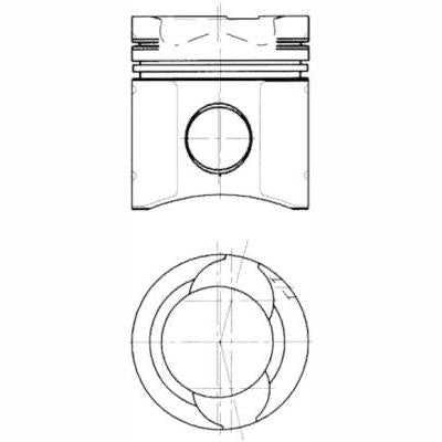 KOLBENSCHMIDT 90584600 Piston