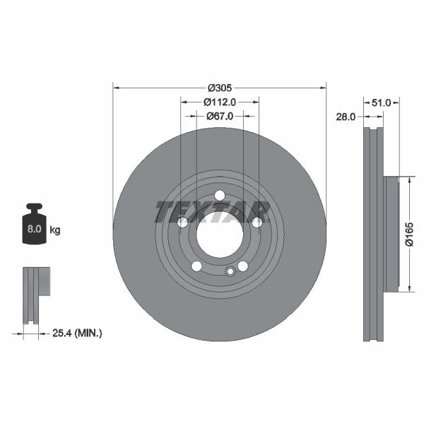 QUICK BRAKE QB113-0035X Brake Caliper Guide Sleeve Kit