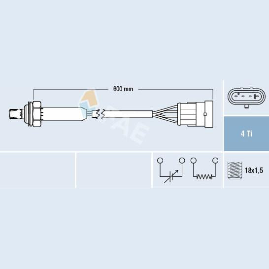 FAE AE77183 Lambda Sensor