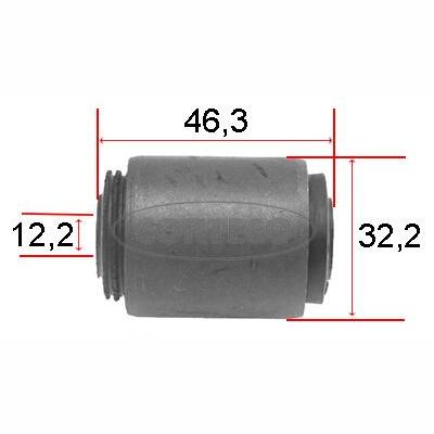 CORTECO CO21652451 Control/Trailing Arm Mounting