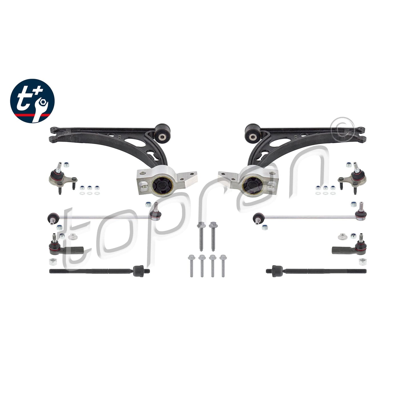 HANS PRIES HP629709 Wheel Suspension Control/Trailing Arm Kit