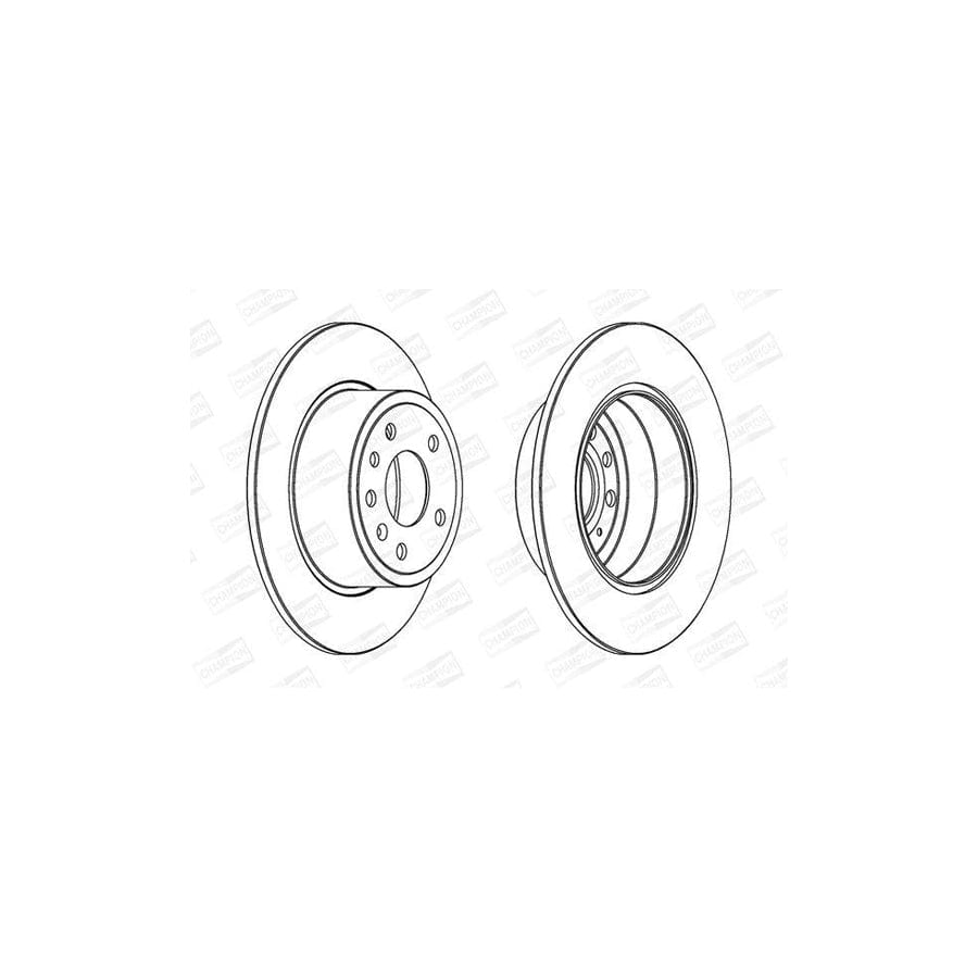 Champion 561962Ch Brake Disc