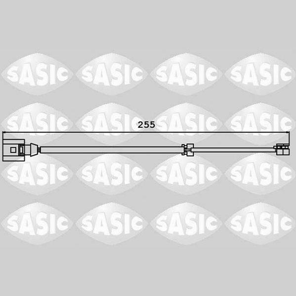 SASIC SAS6236022 Brake Pad Wear Warning Contact