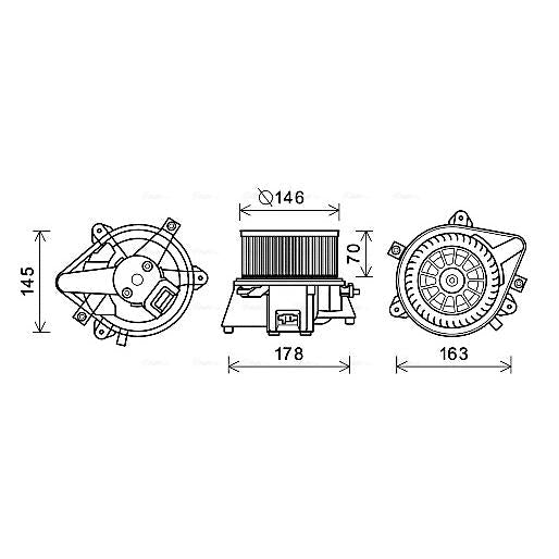AVA COOLING FT8450AVA Air Blower