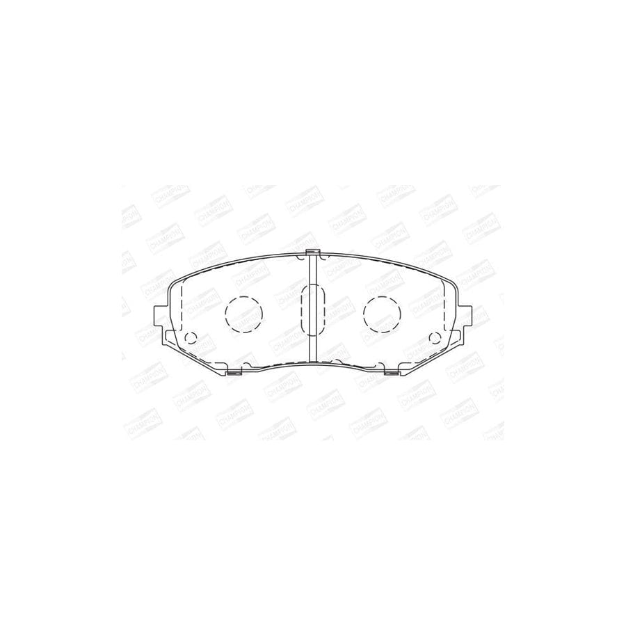 Champion 572584Ch Brake Pad Set for Suzuki Grand Vitara