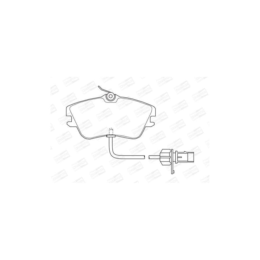 Champion 573050Ch Brake Pad Set