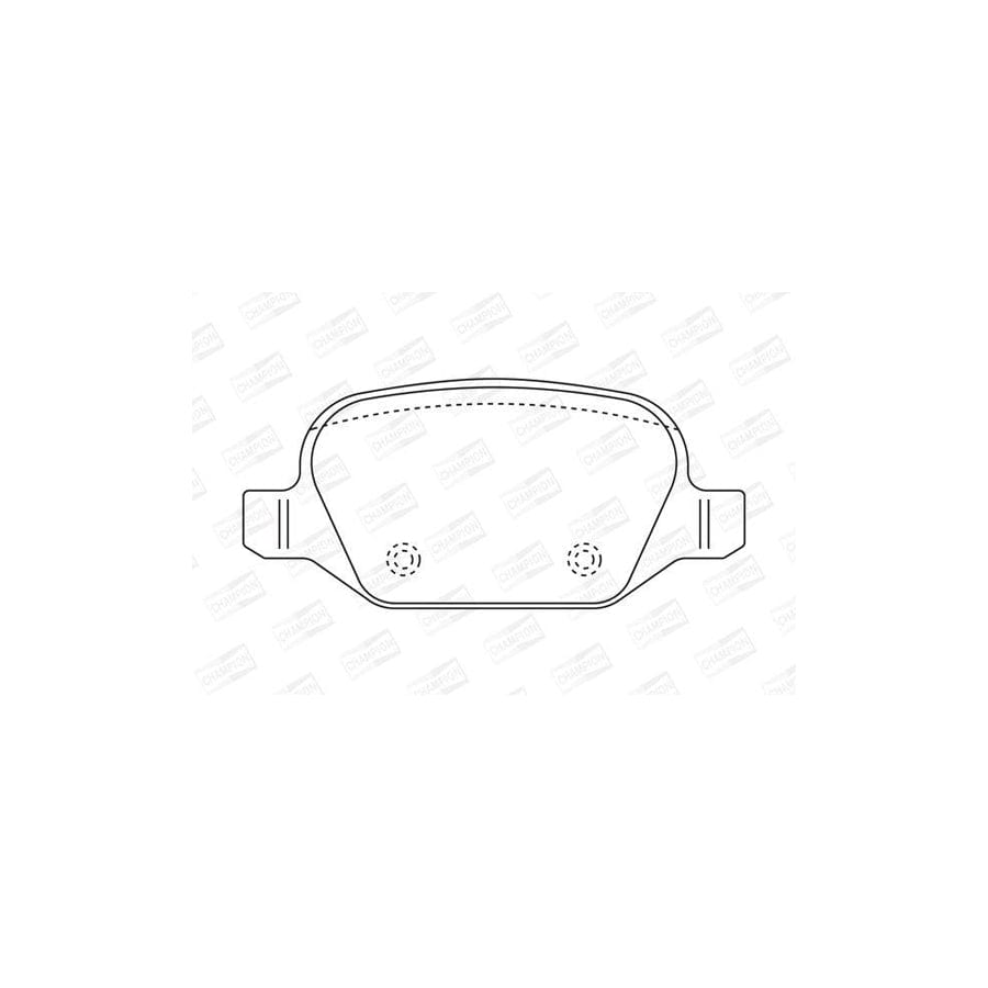 Champion 573014Ch Brake Pad Set