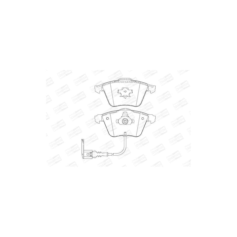 Champion 573197Ch Brake Pad Set